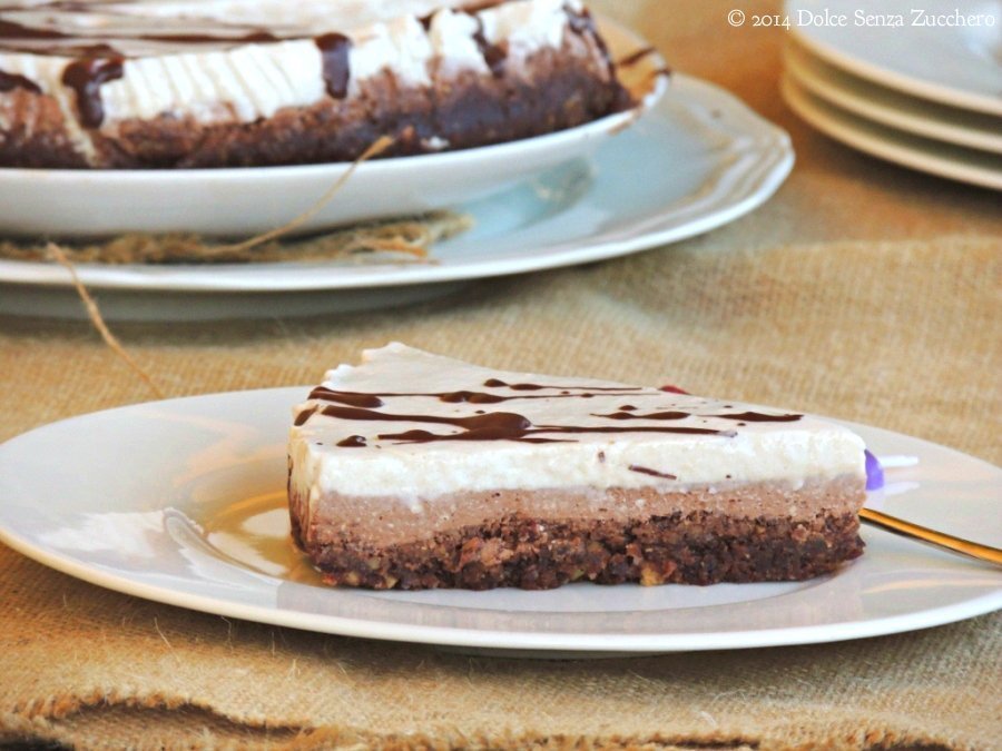 Torta alla Nocciola, Cioccolato e Panna