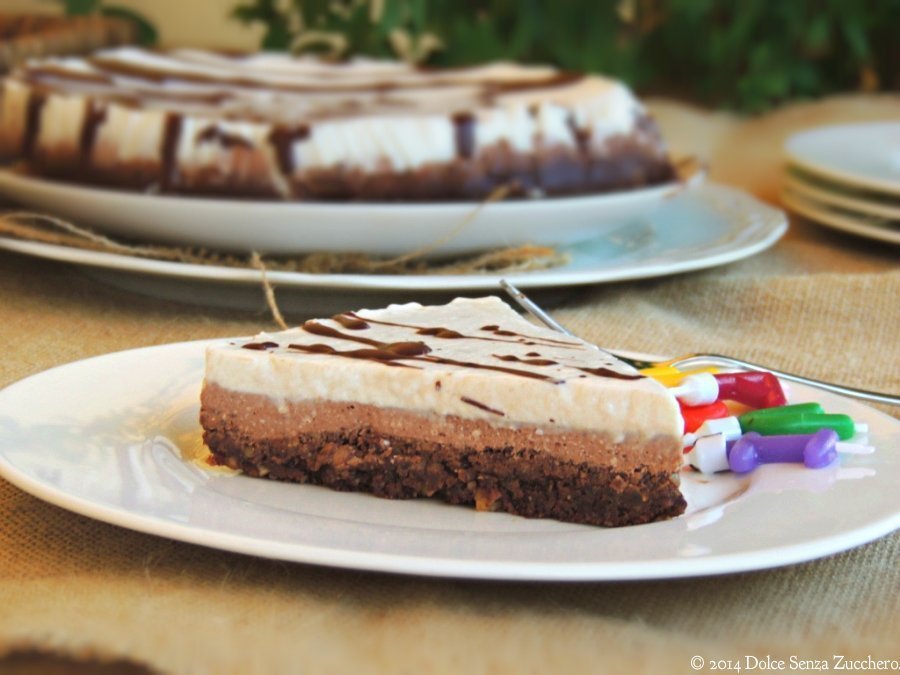 Torta alla Nocciola, Cioccolato e Panna