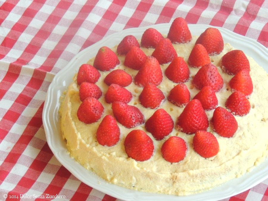 Torta di Fragole e Crema Chantilly (2)
