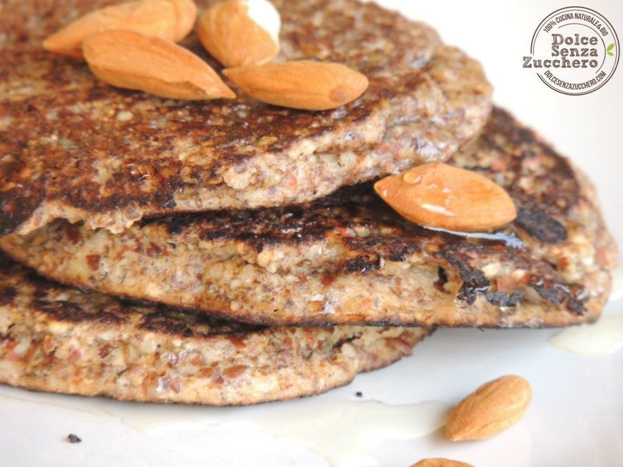 Pancakes di Farina di Mandorle (Senza Glutine) (4)