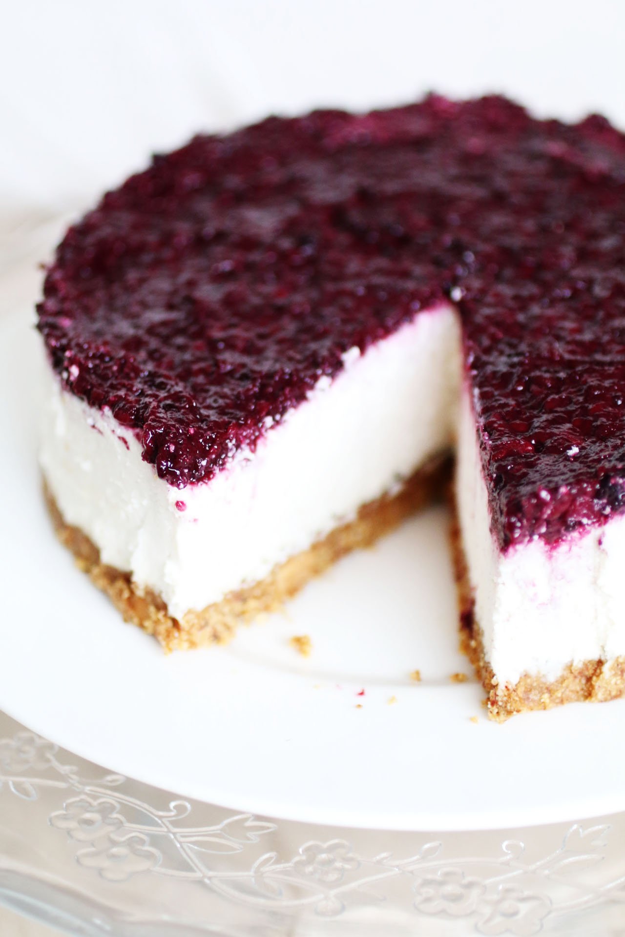 Cheesecake Senza Cottura e Senza Latticini