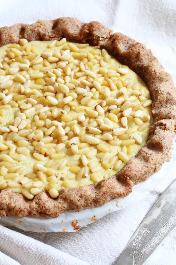 Torta della Nonna Senza Farina e Senza Zucchero 