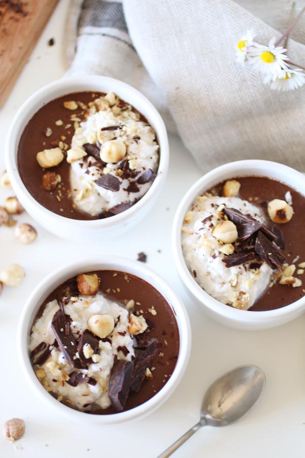 Budino al Cioccolato Senza Glutine adatto ad ogni stagione!