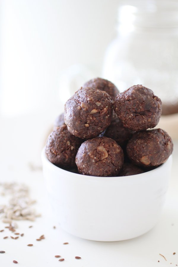 Palline Energetiche Ai Semi di Lino, Girasole e Sesamo