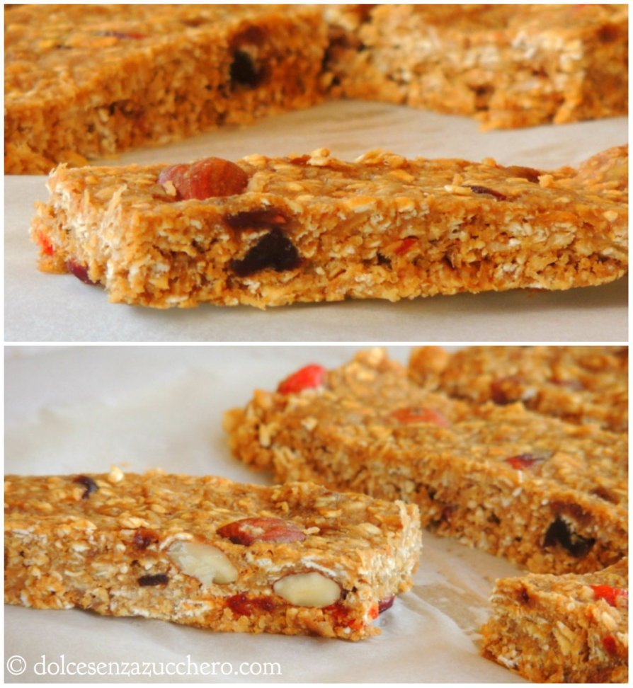 Barrette di Cereali e Zucchero di Cocco (Senza Cottura)