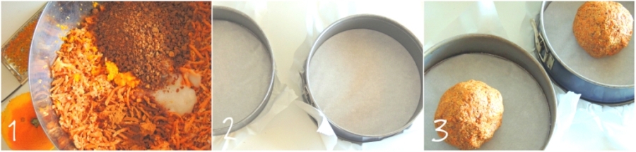 Torta di Carote, Mandorle e Arance (Crudista) | Dolce Senza Zucchero_1-3