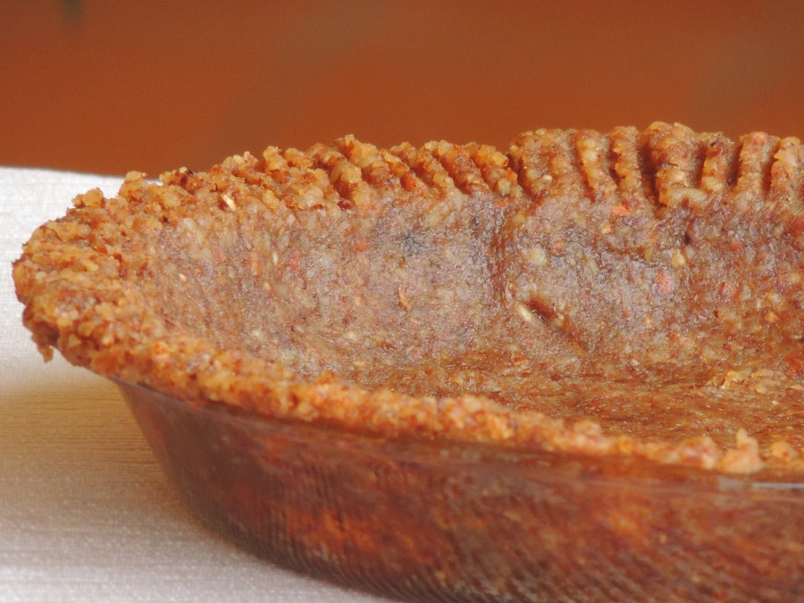 base per crostata senza farina e senza zucchero