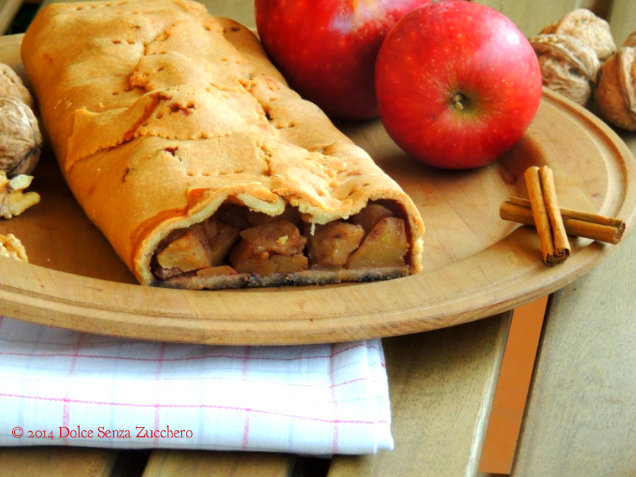 Strudel di mele senza farina e senza zucchero (1)