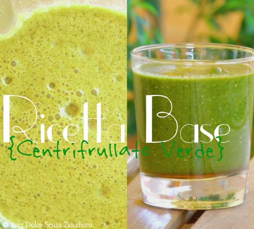 Ricetta base per il frullato di verdure